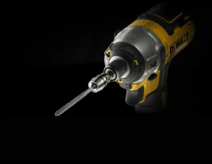 Набор бит и насадок DeWALT "IMPACT TORSION", ударные, T25, L = 57 мм, 2 шт + магнитный держатель шурупов №5