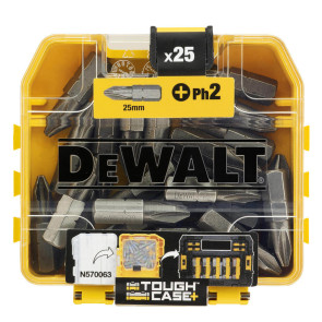 Набір біт DeWALT, Philips, Ph2, L=25 мм, 25 шт №1