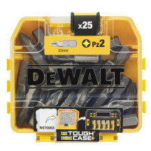 Набір біт DeWALT, Pozidriv, Pz2, L=25 мм, 25 шт