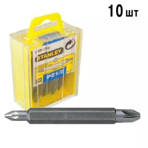 Бита STANLEY с шестигранным хвостовиком 1/4 "Ph1, L = 25мм, 25шт. №1