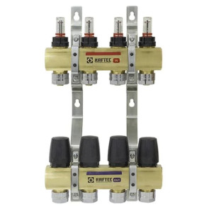 Колектор з витратомірами Raftec 1 'x4 LCR-1.4 №1