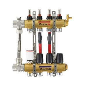 Колектор з витратомірами Raftec 1 'x4 LCR-1.4 №8