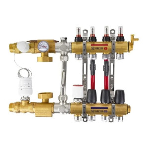 Колектор з витратомірами Raftec 1 'x4 LCR-1.4 №9