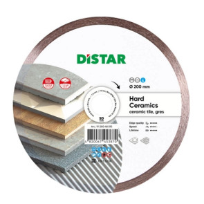 Круг алмазний вiдрiзний Distar 1A1R 200 HARD CERAMICS №1