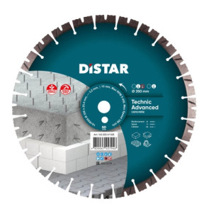 Круг алмазный отрезной Distar 1A1RSS 350 TECHNIC ADVANCED №1