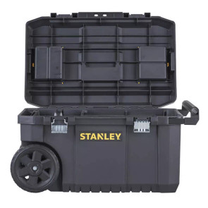 Ящик STANLEY "ESSENTIAL CHEST", 665x404x344 мм, обсяг 50 л, пластиковий, колеса і телескопічна ручка, вантажопідйомність 40 кг. №3