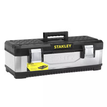 Ящик STANLEY 26", 662x293x222 мм, професійний, металопластмасовий, ґальванізований.