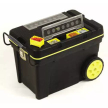 Ящик STANLEY "Pro Mobile Tool Chest", 610х375х420 мм, великого об'єму з колесами, пластмасовий з відділеннями в кришці.