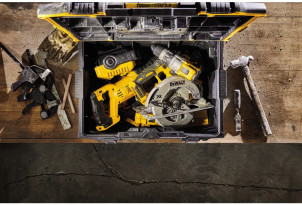 Ящик TOUGHSYSTEM 2.0 DeWALT, 555х375х317 мм, збільшеної місткості з лотком №8