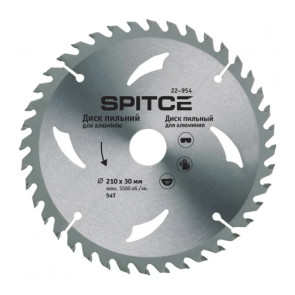 Диск пильний для деревини 210/30 32T Spitce | 22-950 №1