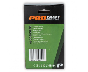 Ланцюг до бензопили Procraft, 45 зв. крок 3/8 "Lp, ширина 0,050", коло №3