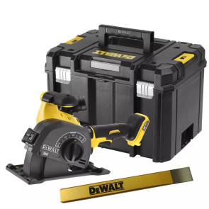 Штроборіз акумуляторний безщітковий DeWALT, 54В XR FLEXVOLT Li-Іon, діаметр диска 125х22.23 мм, вага 3.7 кг, без акумулятора та ЗП, TSTAK №1