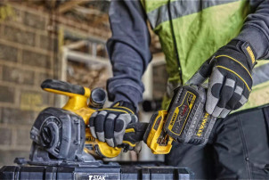 Штроборіз акумуляторний безщітковий DeWALT, 54В XR FLEXVOLT Li-Іon, діаметр диска 125х22.23 мм, вага 3.7 кг, без акумулятора та ЗП, TSTAK №4