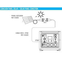 Кабель GENERGY ZERO XT60-MC4(240000200)