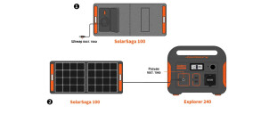 Сонячний генератор Jackery 240 (Explorer 240 + SolarSaga 100W) №6