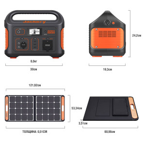 Сонячний генератор Jackery 500 (Explorer 500 + SolarSaga 100W) №10