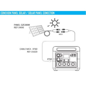 Зарядна станція GENERGY ZERO GZE-1210 1228 Вт/год(240000192) №9