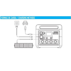 Зарядна станція GENERGY ZERO GZE-1515 1484 Вт/год(240000193) №9