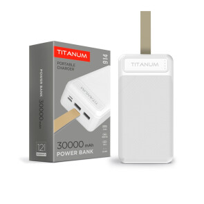 Повербанк TITANUM 914 White 30000mAh №1