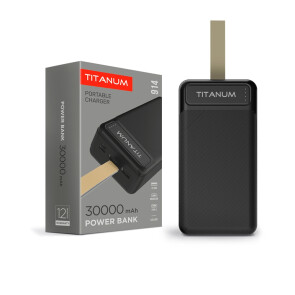 Повербанк TITANUM 914 Black 30000mAh №1