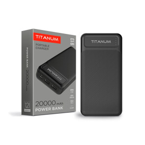 Повербанк TITANUM 913 Black 20000mAh №1