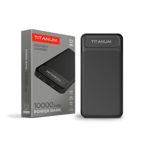 Повербанк TITANUM 912 Black 10000mAh №1