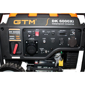 Генератор інверторний 5 кВт GTM DK6000Xi №4