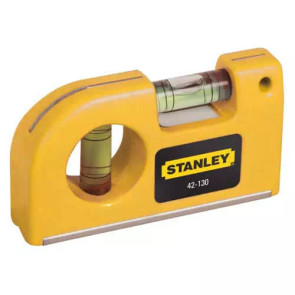 Уровень STANLEY "Pocket Level" карманный, 2 капсуле, L = 87 мм №1