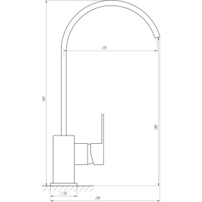 Смеситель для кухни Globus Lux Milano GLM-0203L №5