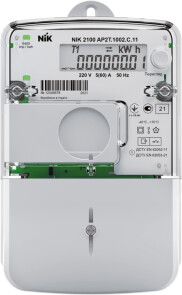 Електролічильник Nik 2100 AP2.0000.0.11 (5-60) А 220В №1