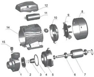 Насос вихровий Оptima QB-60 L 0,37кВт №4