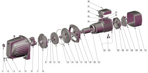 Насос відцентровий Optima JET100 PRIME 1,1кВт №5