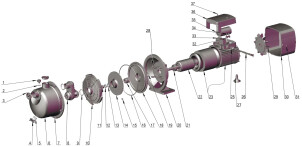 Насос відцентровий Optima JET150S PRIME 1,3кВт №4