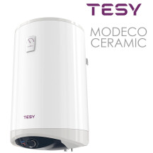 Електричний водонагрівач Modeco Ceramic GCV11SLO 1504724D C21 TS2RCP, 138л, з теплообмінником, виходи зліва