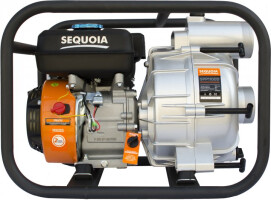 Мотопомпа бензинова для чистої та брудної води SEQUOIA SPP1100D