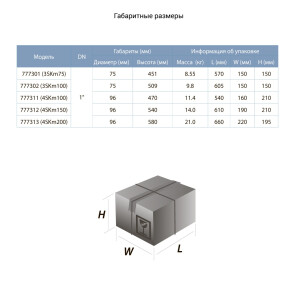 Насос вихровий свердловинний 1.1кВт H 100(38)м Q 45(30)л/хв Ø96мм AQUATICA (DONGYIN) 45Km150 (777312) №4