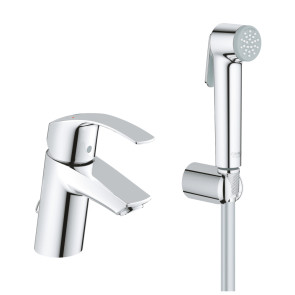 Змішувач для раковини з лійкою Grohe Eurosmart 23124002 №1