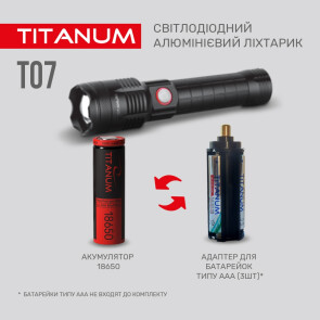 Портативний світлодіодний ліхтарик TITANUM TLF-T07 700Lm 6500K №6