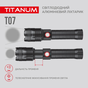 Портативний світлодіодний ліхтарик TITANUM TLF-T07 700Lm 6500K №7