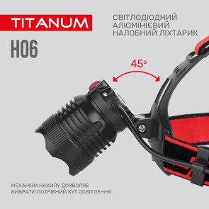 Налобний світлодіодний ліхтарик TITANUM TLF-H06 800Lm 6500K №6