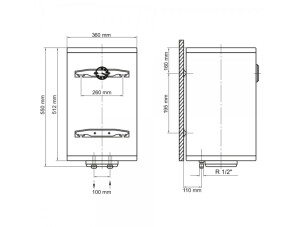 Водонагрівач Arti WHV Slim 30L/1 №2