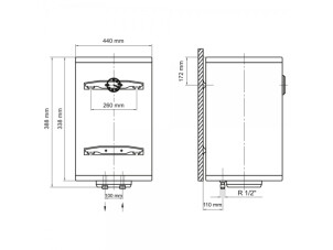 Водонагреватель Arti WHV 30L/1 New №2