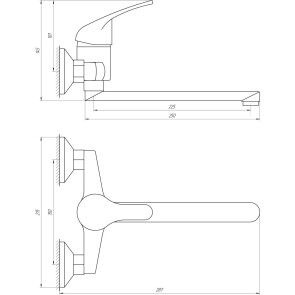 Змішувач для кухні Globus Lux Solly GLSO-0104 №4