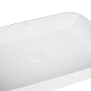 Раковина-чаша Qtap Scorpio 550х390х120 White з донним клапаном QT14112243W №5