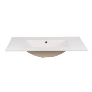 Раковина Qtap Albatross New 810x470x180 White з донним клапаном QT0111750680W №3