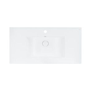 Раковина Qtap Albatross New 910x470x180 White з донним клапаном QT0111750690W №1