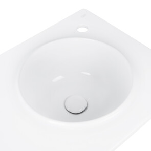 Раковина Qtap Virgo 800х460х300 White с донным клапаном QT1811FL8130ARRW №5