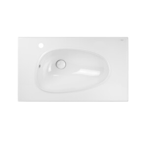 Раковина Qtap Virgo 800х480х167 White з донним клапаном QT1811FL8128BLW №1