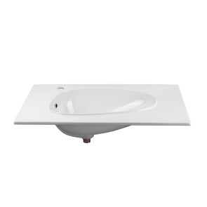 Раковина Qtap Virgo 800х480х167 White з донним клапаном QT1811FL8128BLW №4