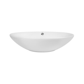 Раковина-чаша Qtap Dove 625х415х150 White з донним клапаном QT06113077W №3